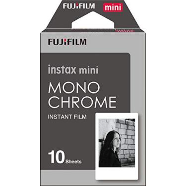 Imagem de Fujifilm Conjunto de 3 pacotes de filme instantâneo Instax Mini, monocromático (10 x 3 = 30) # 337556 para impressora Mini 90 8 70 7s 50s 25 300 Camera SP-1