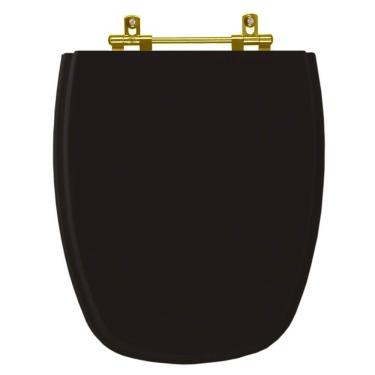 Imagem de Assento Sanitário Monte Carlo Ébano (preto)