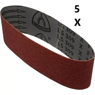 Imagem de Lixa de Cinta Óxido de Alumínio 533x75 Grão 80 - 5 unidades