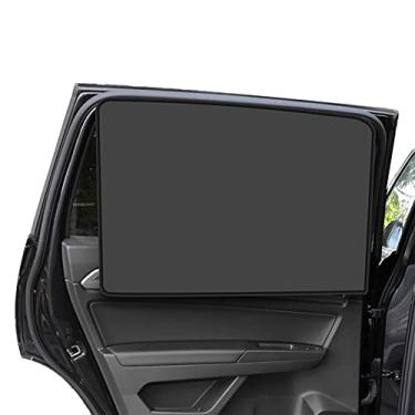 Imagem de carro bebê para janela lateral | Lateral Magnético Automotivo Janela Para-sol Janela Traseira - Para-sol da janela traseira lateral do carro dobrável, protetor solar/protetor Generic
