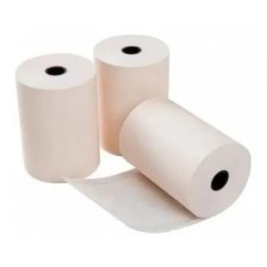 Imagem de Bobina Termica 58mm P/Maquina Cartão De Credito Palha C/100 Un