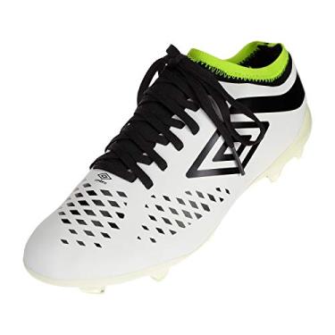Imagem de Umbro Velocita Iv Premier Firm Ground Tênis de futebol masculino, Branco, 11.5