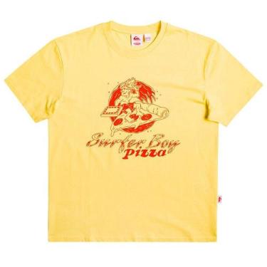 Imagem de Camiseta Quiksilver Surfer Boy Amarelo