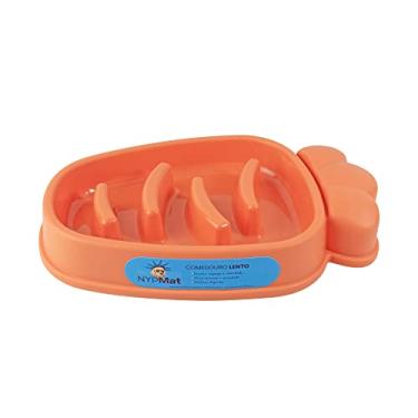 Imagem de Comedouro Lento Educador Interativo Para Cães Modelo Cenoura (laranja)
