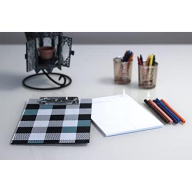 Imagem de Prancheta com Bloco de Compras P&B, Branca, Confetti