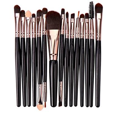 Imagem de 6 peças-20 peças conjunto de pincéis de maquiagem cosméticos para ferramentas de maquiagem para rosto feminino base profissional de beleza sombra de blush, t07, china