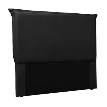 Imagem de Cabeceira Queen Size 1,60m Trento Pu Preto - Gran Belo