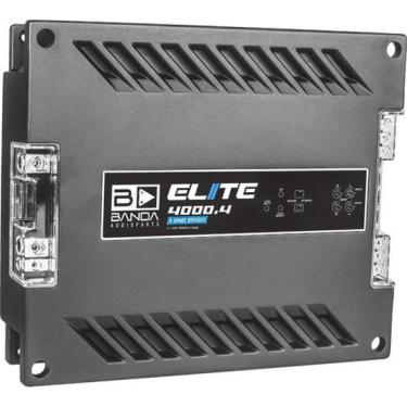 Imagem de Amplificador Banda Elite 4000.4 4000 Wrms 2 Ohms 4 Canais