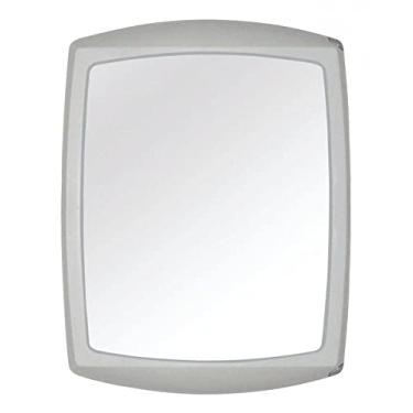 Imagem de Armário de Banheiro Grande Branco Com Espelho