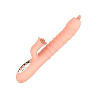 Imagem de Vibrador Aquecimento 7 Frequências Telescópico Língua Lambendo Clitóris Estimulador Ponto G Zatla Shop (h1)