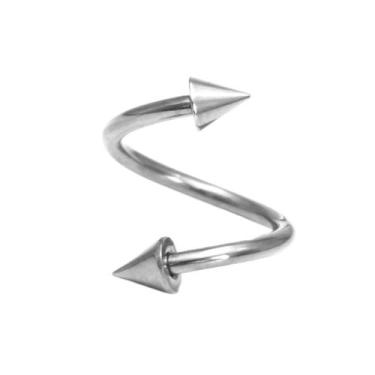 Imagem de Piercing Twister Aço Cirúrgico Spike Para Hélix - M2 Piercing