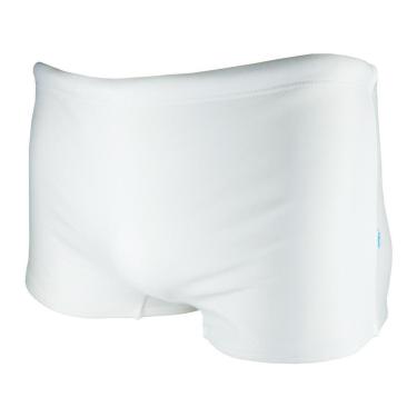 Imagem de Sunga Boxer Lisa Branca Pé na Água HL004-Masculino
