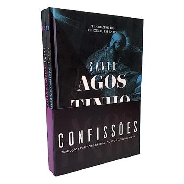 Imagem de Box confissoes de santo agostinho - dois volumes - capa brochura