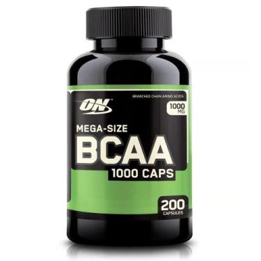 Imagem de Bcaa Mega Size 1000 Com 200 Cápsulas - Optimum Nutrition
