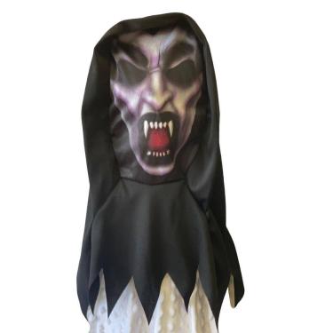 Imagem de Fantasia Máscara Vampiro em Tecido Silk cabeça inteira