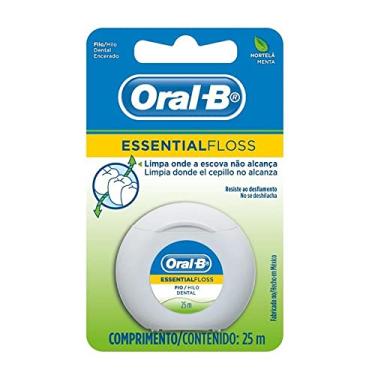 Imagem de Fio Dental Oral-B Essential Floss Encerado Menta, 25 m