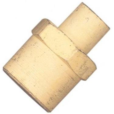 Imagem de Luva de Redução Lubefer 3/8 x 1/8 Rosca Fêmea Aço