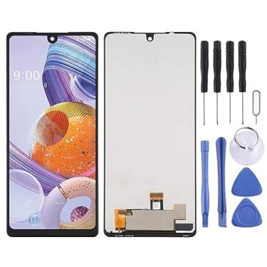 Imagem de YUNCHAO Acessórios telefônicos Tela LCD original para LG Stylo 6 LMQ730TM LM-Q730TM com Digitalizer Full Assembly Substituição do telefone celular