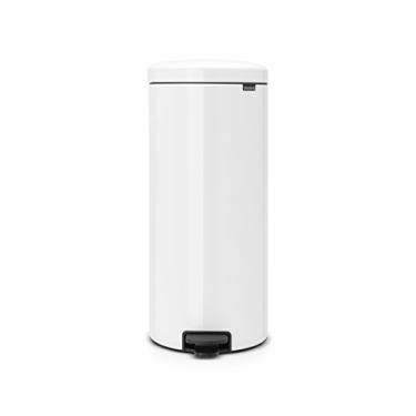 Imagem de New Icon Lixeira, Brabantia, 30L, 67.5 x 30 x 34 cm, Aço Inox, Branco
