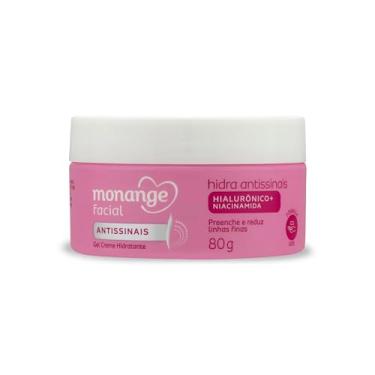 Imagem de Monange Hidratante Facial Hidra Antissinais com Ácido Hialurônico e Niacinamida 80g