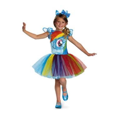 Imagem de Rainbow Dash Tutu Prestige Costume 3T/4T