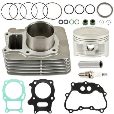 Imagem de GXYWADY Kit de reposição de junta de pistão de cilindro de 68,5 mm para Honda Recon 250 2002-2022, Sportrax 250 2001-2008, TRX250X 2009-2022 12100-HN6-000