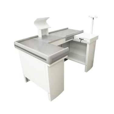 Imagem de Checkout Leve De 1,50M Mesa Reta Com Kit e Furação Para Balança Innal