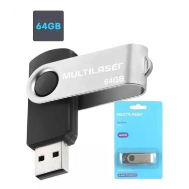 Imagem de Pen Drive 64gb Multilaser Twist 64 Gigas Pendrive