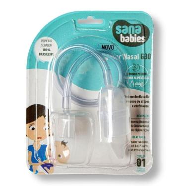 Imagem de Aspirador sugador nasal sana babies g30 nacional bico macio