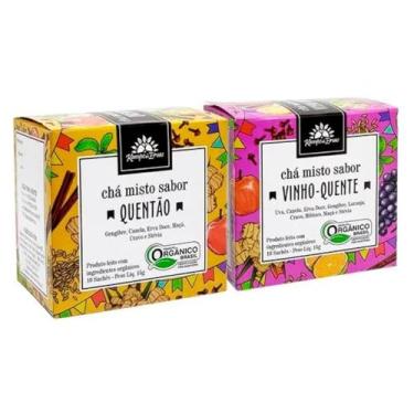 Imagem de Kampo de Ervas, Vinho Quente e Quentão Orgânico 10 sachês cada sem álcool