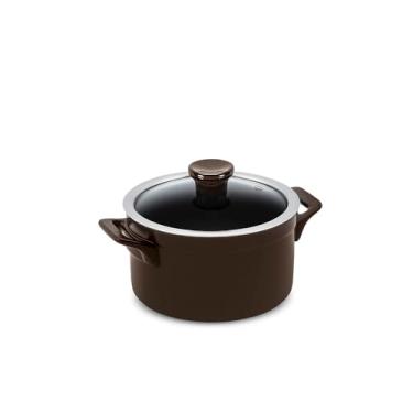Imagem de Ceraflame Caçarola Clear 18cm 2000ml (Indução) - Chocolate