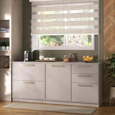 Imagem de Conjunto Balcões de Cozinha Itatiaia Madeira Fendi Essence