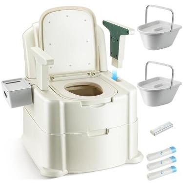 Imagem de Banheiro Portátil Bedside Commode Hybodies Para Adultos