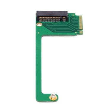 Imagem de NFHK NVME M-Key 22 x 30 mm para 22 x 80 mm adaptador de atualização SSD de extensão angular compatível com ROG Ally Gaming