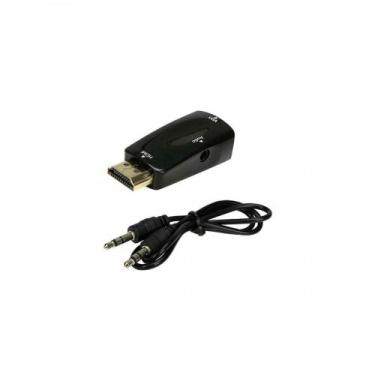 Imagem de Conversor De Video - Hdmi Para Vga - Saida R/L - ( Plug ) 075-0822 - S