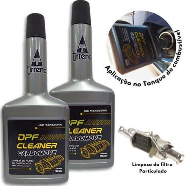 Imagem de kit 2 Aditivo Limpeza Filtro de Partículas Diesel Carbomove DPF Cleane