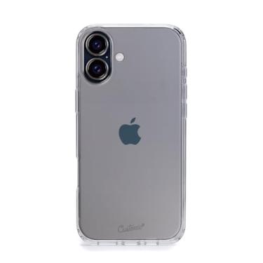 Imagem de Customic Capinha Case Capa para Celular iPhone 16 Plus (6.7”), Impactor Clear Anti Impacto Proteção Militar 2 metros contra quedas, Antiamarelamento, Transparente