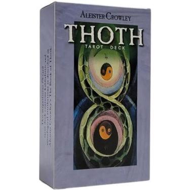 Imagem de Thoth Tarot Deck 12x7 Tarô De Thoth De Aleister Crowley Baralho de Car