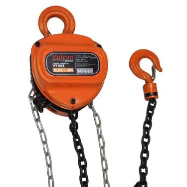 Imagem de Talha Manual Para 500 Kg Corrente 3M Vt503 Vulcan Trent