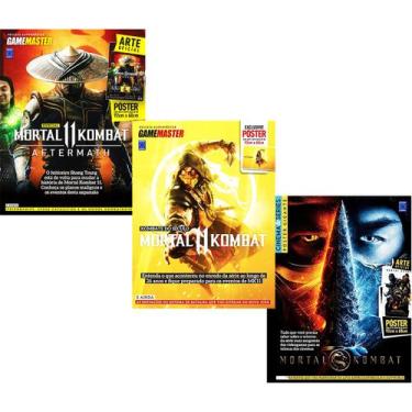 Imagem de Revista Super Pôster Mortal Kombat Kit Com 3 Superpôsters - Europa