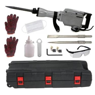 Imagem de Martelete Demolidor Impacto 110V 85J 2200 Watts Kaqi Sg-9095, 110V