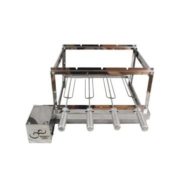 Imagem de Gira Grill Giratório 4 espeto  - INFINITY-GRIL