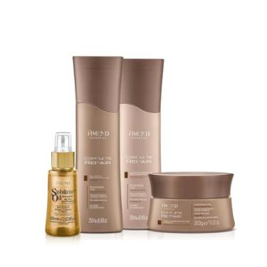 Imagem de Amend Expertise Complete Repair Sh 250ml + Cond 250ml + Masc 300ml + S