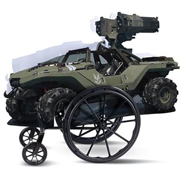 Imagem de Halo Warthog Adaptive Wheelchair Cover for Kids, Official Halo Infinite Rolling Costume for Wheelchair