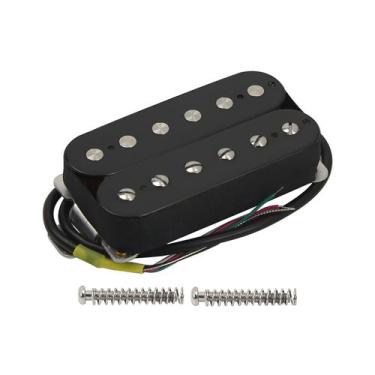 Imagem de Captador Para Guitarra Fleor Preto Posição Braço Les Paul SG
