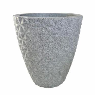 Imagem de Vaso De Planta Polietileno Jardim Varanda Alt 29cm Redondo - Flor Imp,