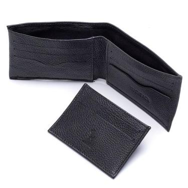 Imagem de Carteira Masculina Executiva Couro Porta Cartão Removível 002 - Rucksa