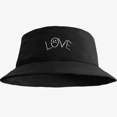 Imagem de Boné Chapéu Bucket Hat Estampado Love - MP Moda Masculina, Único, Pret
