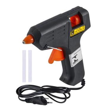 Imagem de Pistola Revolver Cola Quente 10w Bivolt P/ Bastão 7,5 Mm - EDA