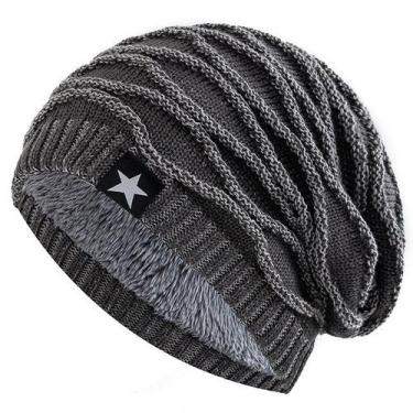 Imagem de Gorro De Inverno Pele Forrada Unissex Casual ELASHOPP